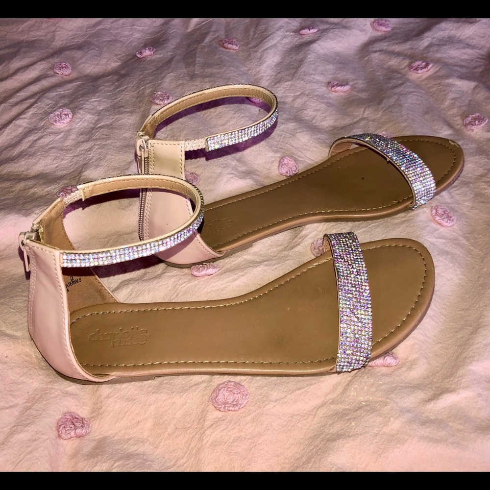 Charlotte Russe Prom Sandals Size 9